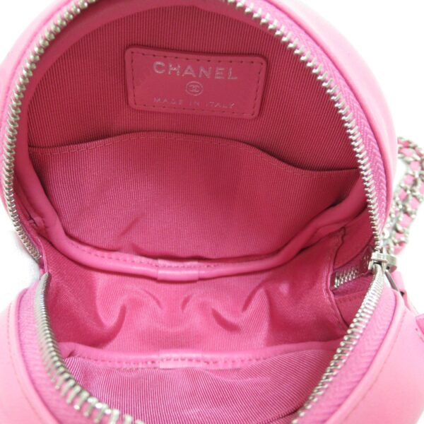 2101217379946 10 CHANEL Chain Shoulder Bag Lambskin Pink