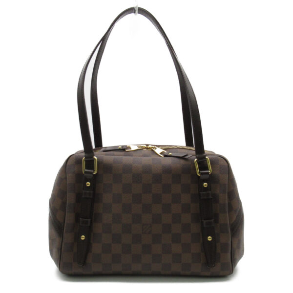 2101217386579 3 Louis Vuitton Rivington GM Shoulder Bag Damier Brown