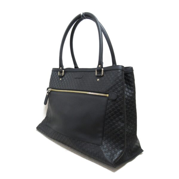 2101217400992 4 Gucci Micro Guccisima 2Way Tote Bag Black