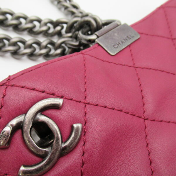 2101217405928 9 CHANEL Shoulder Tote Bag Leather Purple