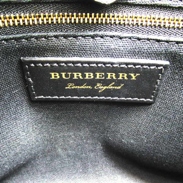 2101217411745 6 Burberry Medium Banner Graffiti Paint Leather Tote Bag Black Blue