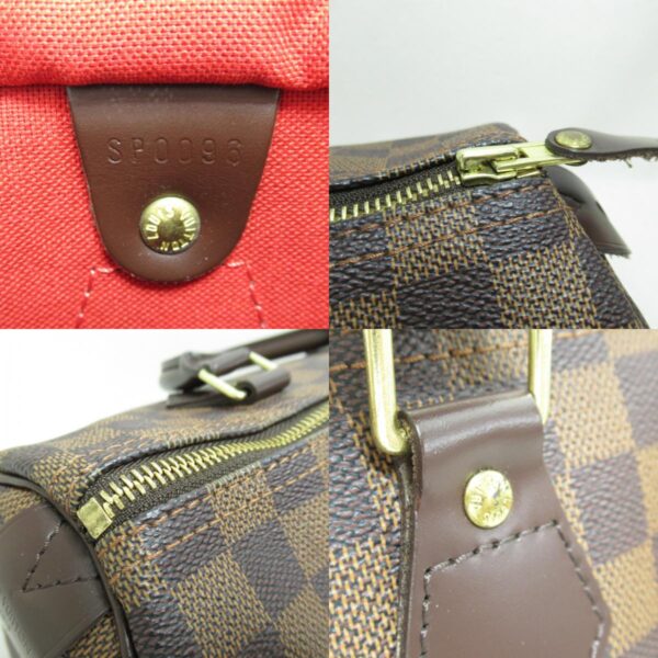 2101217413787 13c Louis Vuitton Speedy 30 Handbag Damier Brown