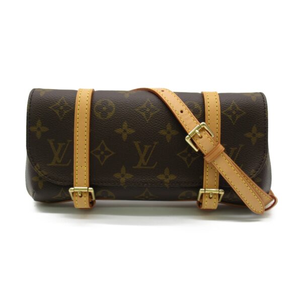 2101217437424 1 Louis Vuitton Pochette Mallel Pouch Monogram Brown