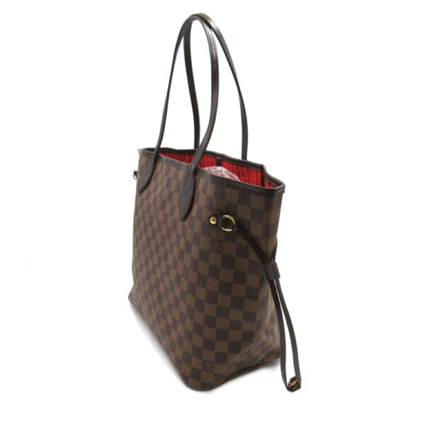 2101217437660 3 Louis Vuitton Neverfull MM Tote Bag Damier Brown