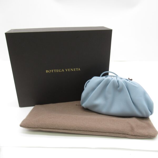 2101217456920 9 Bottega Veneta Pochette Lambskin Accessory Pouch Sky Blue