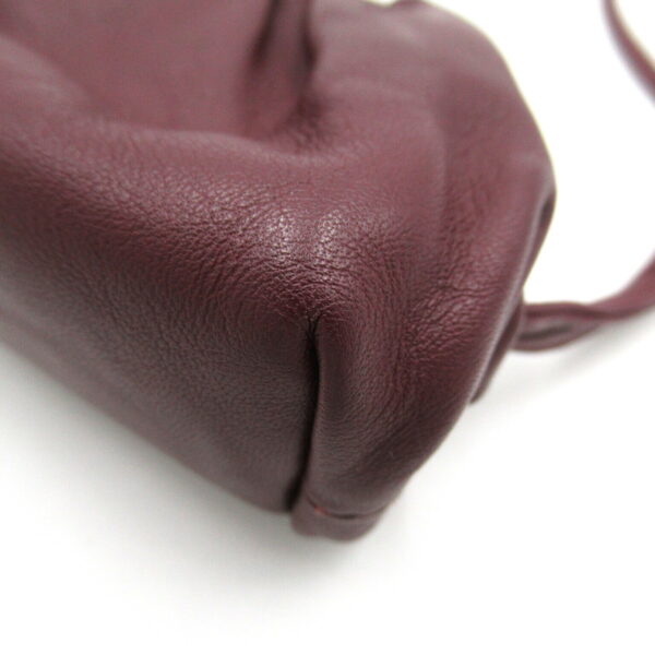 2101217456944 9 Bottega Veneta Pochette Lambskin Shoulder Bag Bordeaux