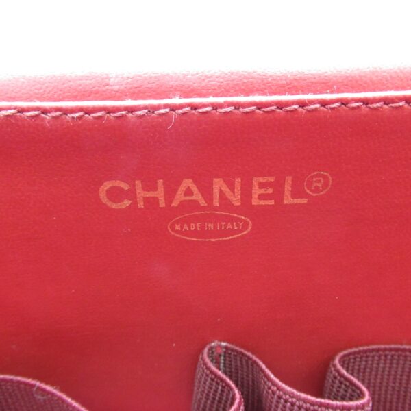 2101217467315 12 CHANEL 2way Vanity Bag Caviar Skin Red