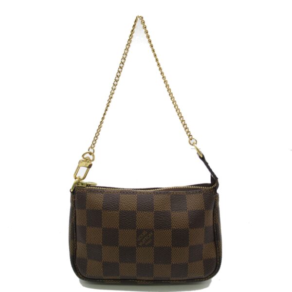 2101217467551 1 Louis Vuitton Mini Pochette Accessoire Pouch Damier Brown