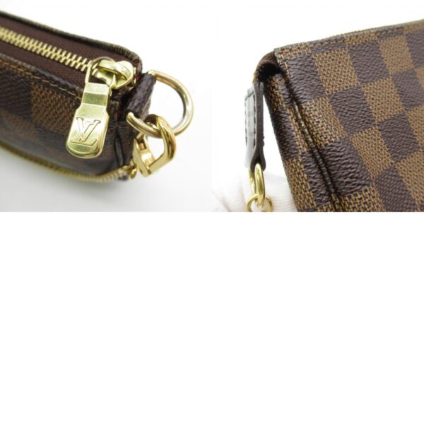 2101217467551 8c Louis Vuitton Mini Pochette Accessoire Pouch Damier Brown