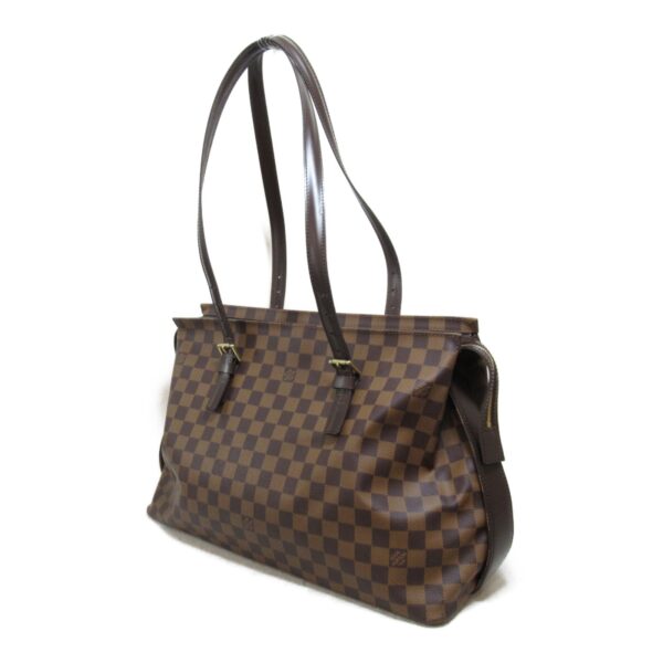 2101217467650 4 Louis Vuitton Chelsea Tote Bag Damier Brown