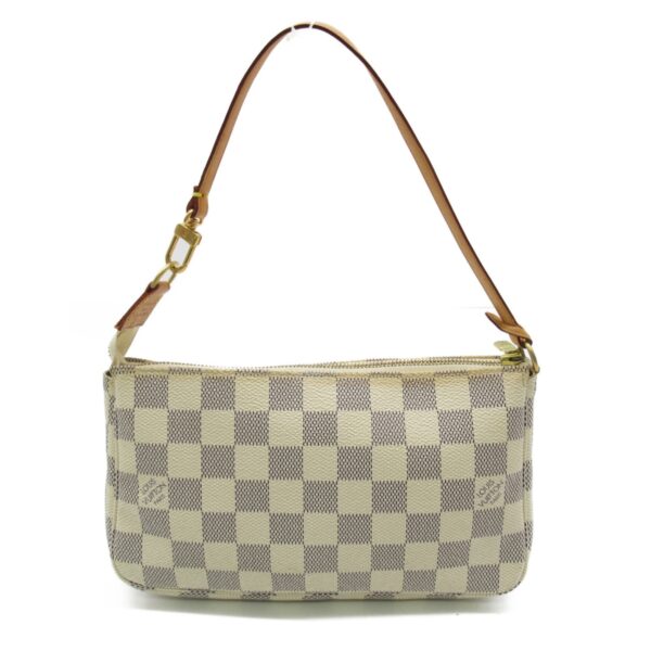 2101217468213 1 Louis Vuitton Pochette Accessoire Pouch Damier Azur White