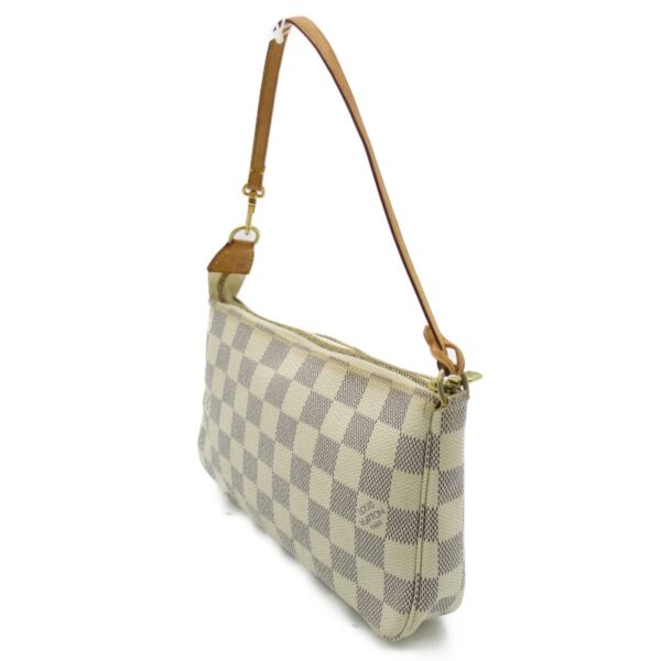 2101217468213 2 Louis Vuitton Pochette Accessoire Pouch Damier Azur White