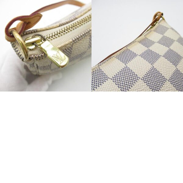 2101217468213 8c Louis Vuitton Pochette Accessoire Pouch Damier Azur White