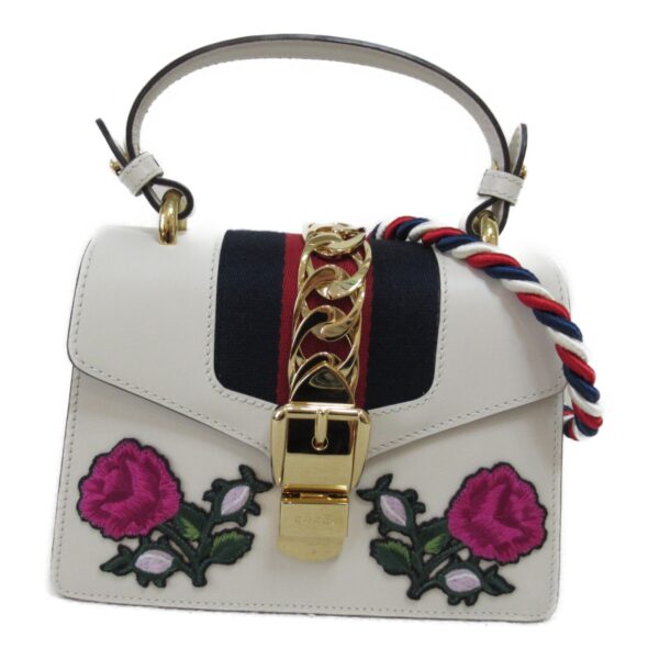 2101217468367 3 Gucci Sylvie 2Way Shoulder Bag White