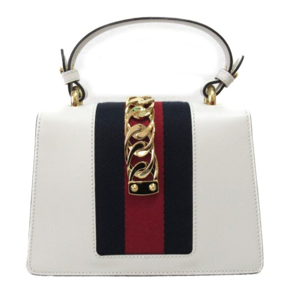 2101217468367 4 Gucci Sylvie 2Way Shoulder Bag White