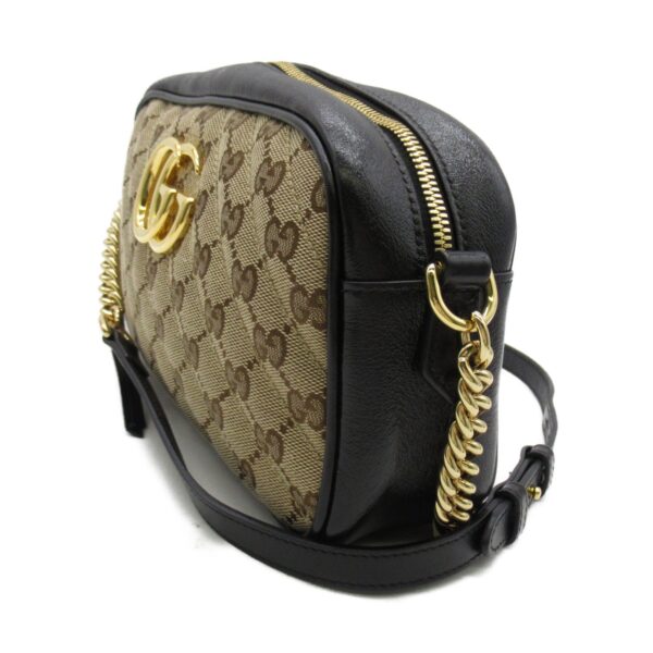 2101217472838 2 Gucci Gg Shoulder Bag Beige Black