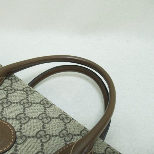 2101217499194 9 Gucci Gg Supreme Small Tote Bag Beige Brown