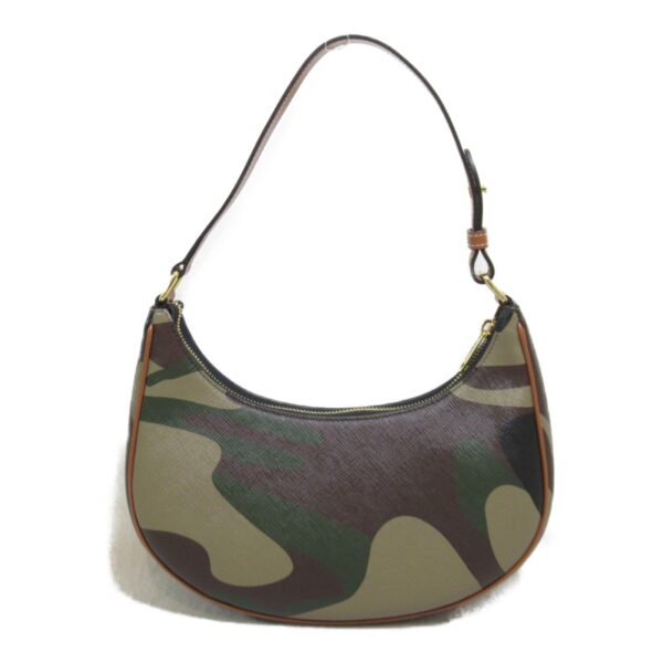 2101217499651 3 Celine Ava Canvas Shoulder Bag Green Camouflage