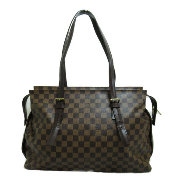 2101217515108 5 Louis Vuitton Chelsea Tote Bag Damier Brown