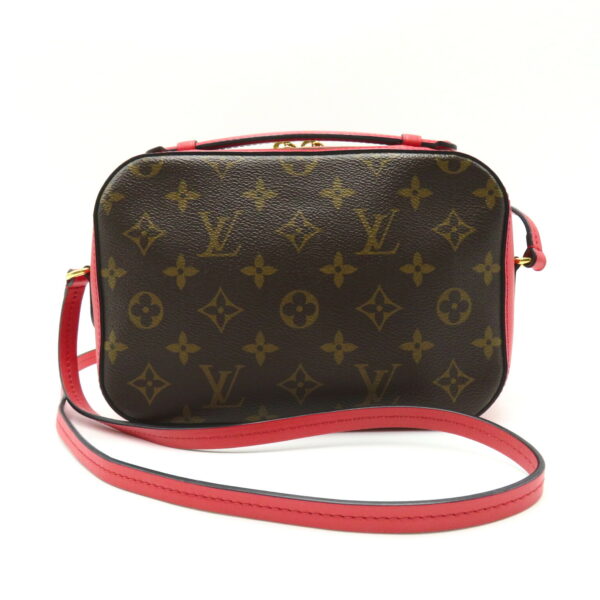 2101217520614 2 Louis Vuitton Saintonge 2way Shoulder Bag Monogram Red