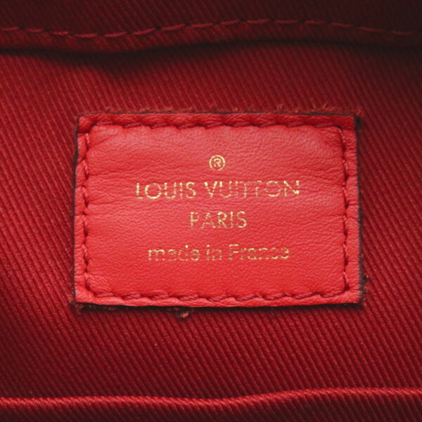 2101217520614 8 Louis Vuitton Saintonge 2way Shoulder Bag Monogram Red