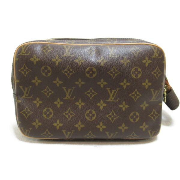 2101217520799 3 Louis Vuitton Reporter PM Shoulder Bag Monogram Brown