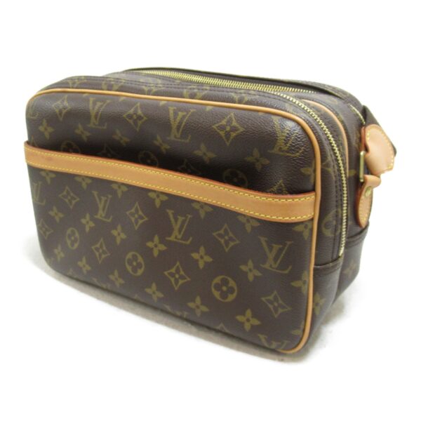 2101217520799 4 Louis Vuitton Reporter PM Shoulder Bag Monogram Brown