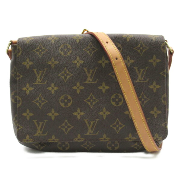 2101217529655 1 Louis Vuitton Musette Tango Short Shoulder Bag Monogram Brown