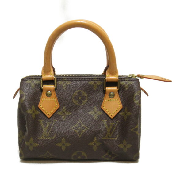 2101217529693 1 Louis Vuitton Mini Speedy Handbag Monogram Brown