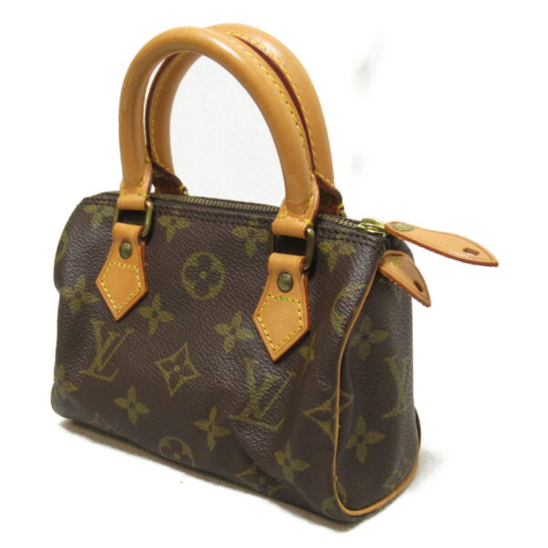 2101217529693 2 Louis Vuitton Mini Speedy Handbag Monogram Brown