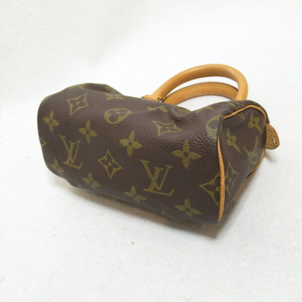 2101217529693 4 Louis Vuitton Mini Speedy Handbag Monogram Brown