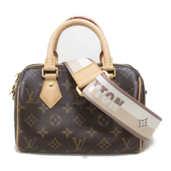 2101217533133 3 Louis Vuitton Speedy Bandouliere 20 2way Shoulder Bag Brown