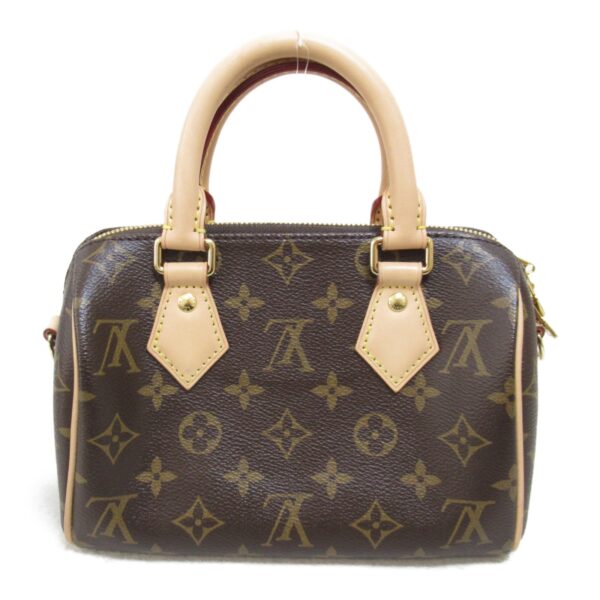 2101217533133 4 Louis Vuitton Speedy Bandouliere 20 2way Shoulder Bag Brown