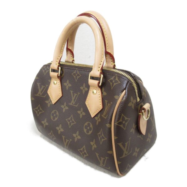 2101217533133 5 Louis Vuitton Speedy Bandouliere 20 2way Shoulder Bag Brown