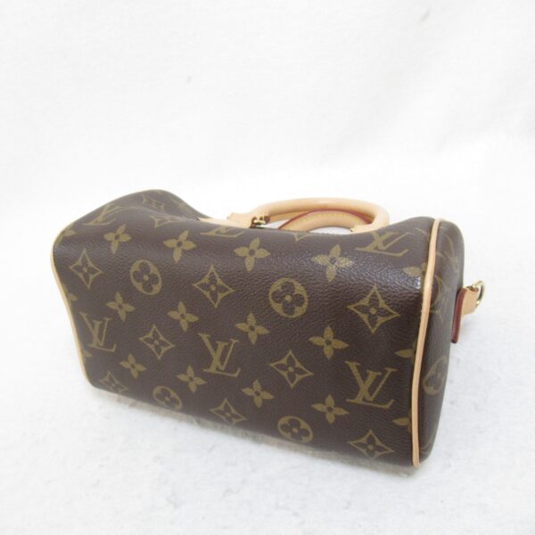 2101217533133 6 Louis Vuitton Speedy Bandouliere 20 2way Shoulder Bag Brown