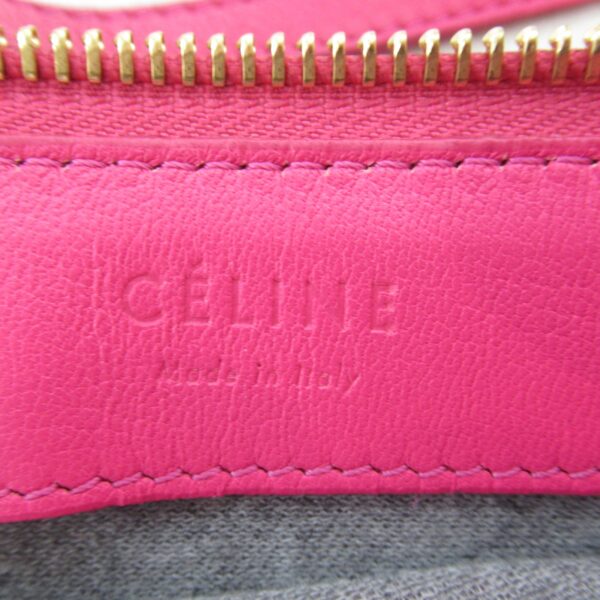 2101217533614 11 Celine Trio Leather Shoulder Bag Pink