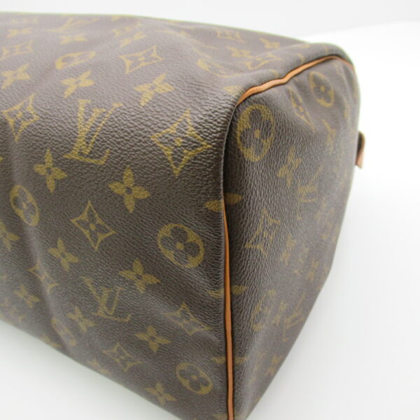 2101217534574 6 Louis Vuitton Speedy 35 Handbag Monogram Brown