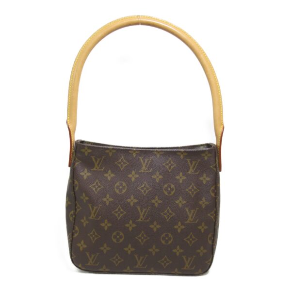 2101217535762 3 Louis Vuitton Looping MM Shoulder Bag Monogram Brown