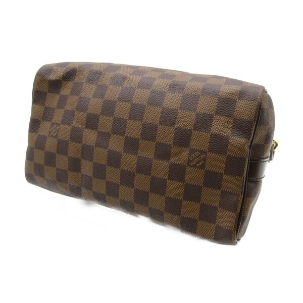 2101217536530 5 Louis Vuitton Speedy Bandouliere 25 2way Shoulder Bag Damier Brown