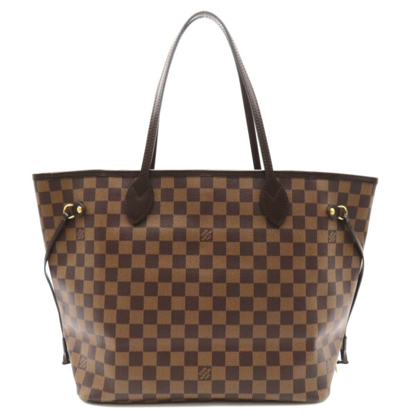 2101217536554 2 Louis Vuitton Neverfull MM Tote Bag Damier Brown