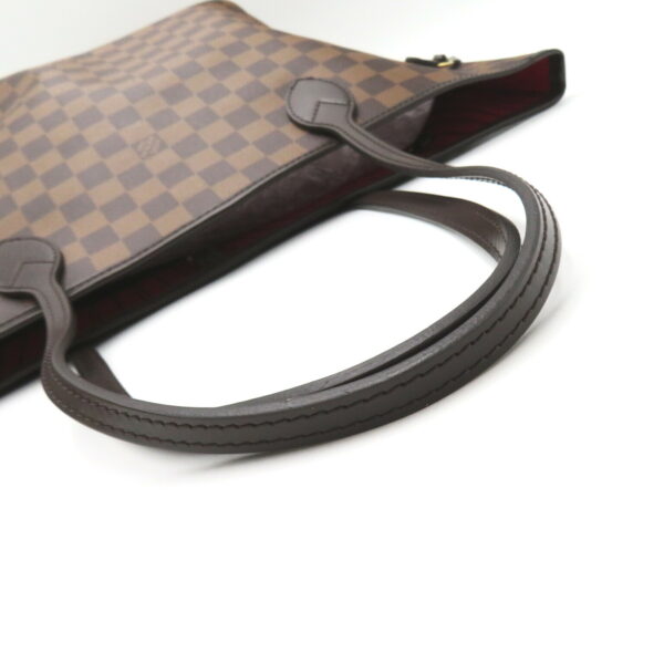 2101217536554 6 Louis Vuitton Neverfull MM Tote Bag Damier Brown