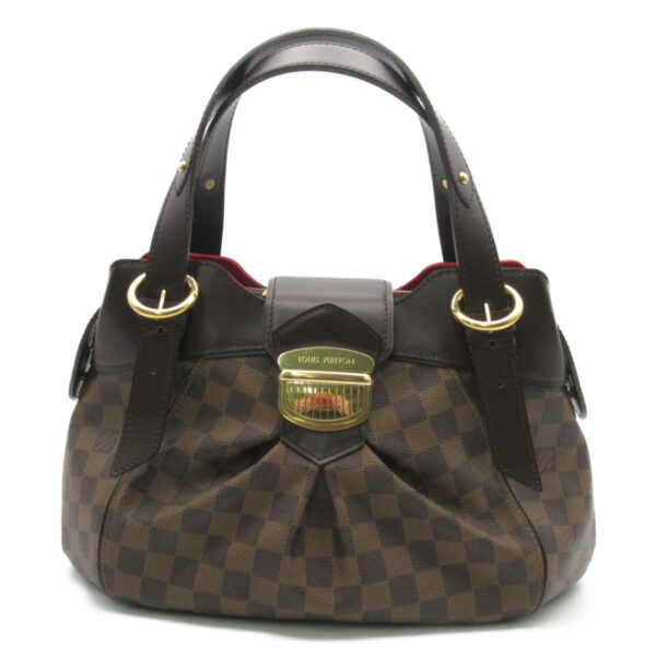 2101217536875 1 Louis Vuitton Sistine PM Handbag Damier Brown