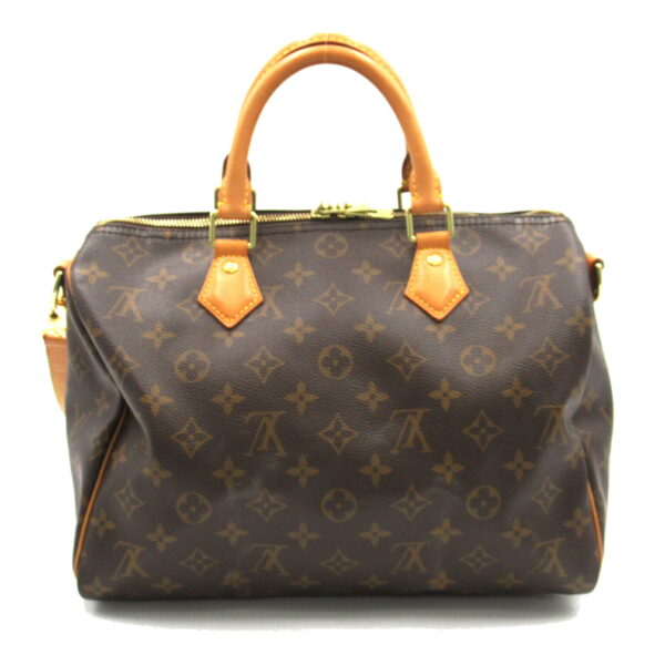 2101217537308 2 Louis Vuitton Speedy Bandouliere 30 2way Shoulder Bag Monogram Brown