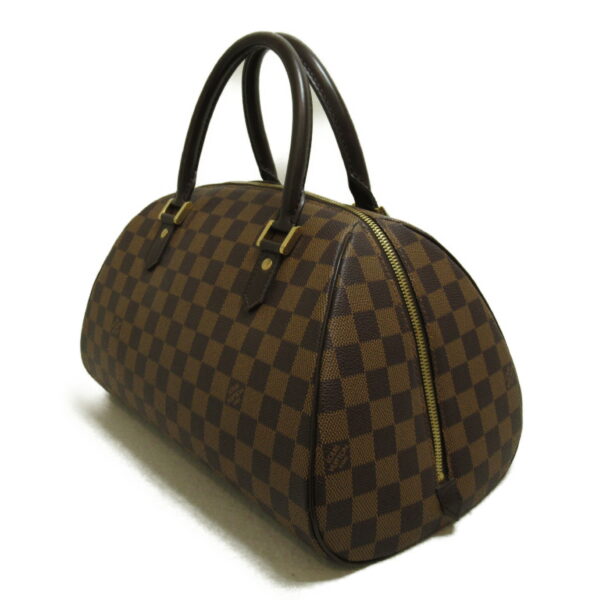 2101217537513 3 Louis Vuitton Rivera MM Handbag Damier Brown