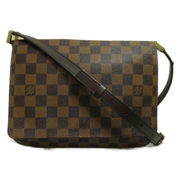 2101217537810 1 Louis Vuitton Musette Tango Long Shoulder Bag Damier Brown