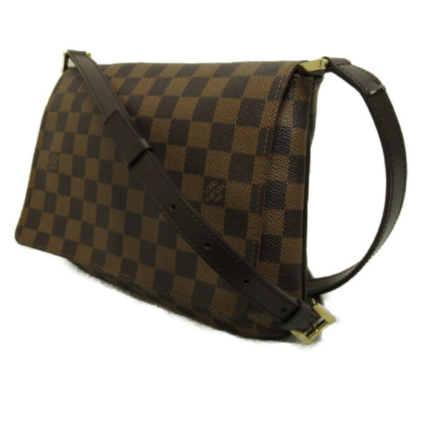 2101217537810 3 Louis Vuitton Musette Tango Long Shoulder Bag Damier Brown