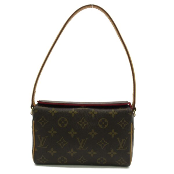 2101217539036 1 Louis Vuitton Recital Handbag Monogram Brown