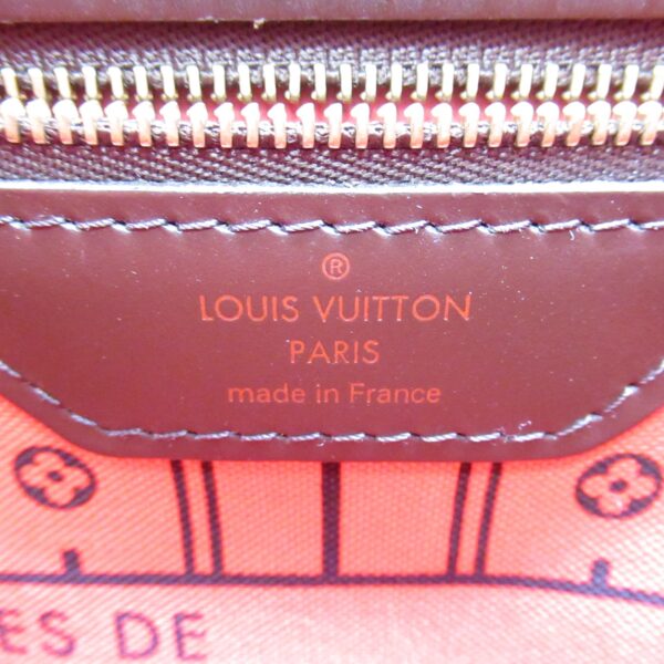 2101217539463 10 Louis Vuitton Neverfull MM Tote Bag Damier Brown