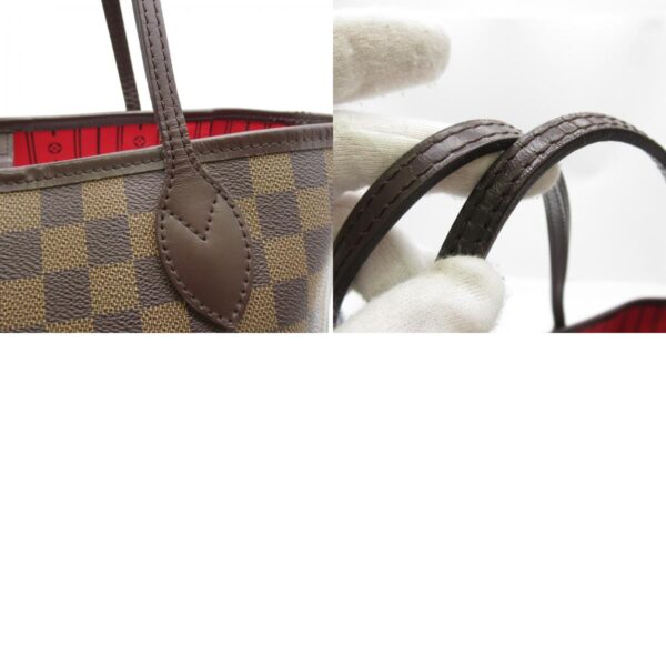 2101217539463 7c Louis Vuitton Neverfull MM Tote Bag Damier Brown