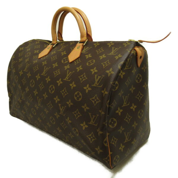 2101217539845 3 Louis Vuitton Speedy 40 Handbag Monogram Brown